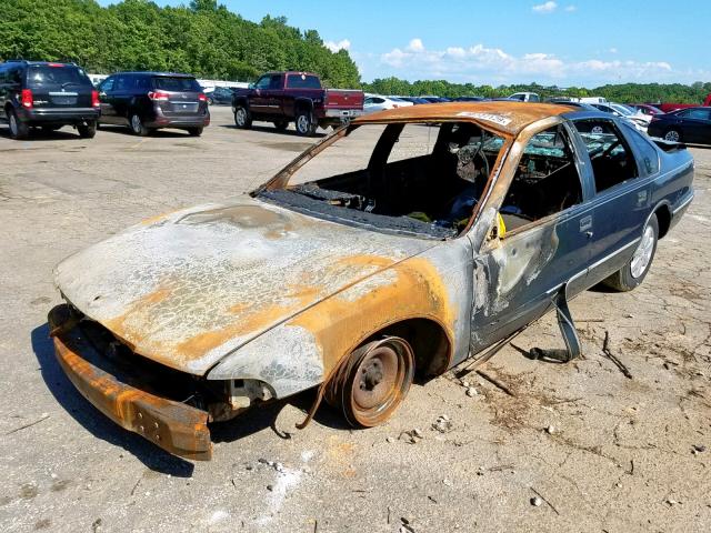 1G1BL52W6TR153425 - 1996 CHEVROLET CAPRICE CL BLUE photo 2