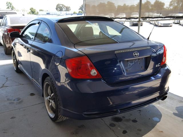 JTKDE177350036986 - 2005 TOYOTA SCION TC 蓝色 照片 3