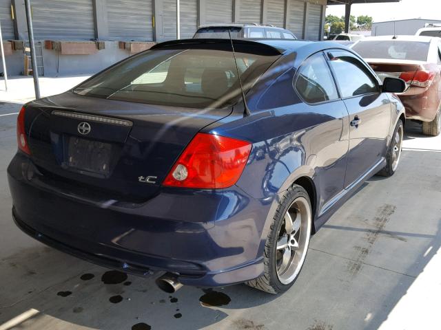 JTKDE177350036986 - 2005 TOYOTA SCION TC 蓝色 照片 4
