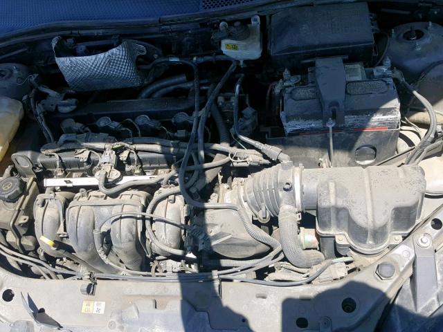 1FAHP34N26W148295 - 2006 FORD FOCUS ZX4 GRAY photo 7