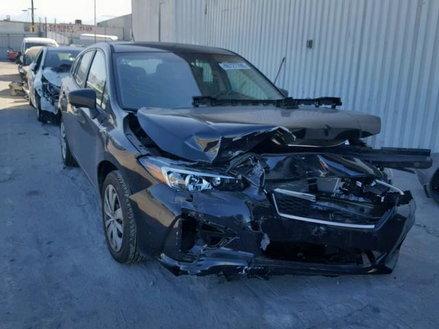 4S3GTAA69J3747188 - 2018 SUBARU IMPREZA BLACK photo 1