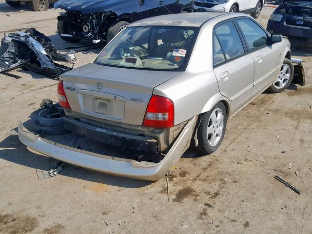 JM1BJ225020636091 - 2002 MAZDA PROTEGE DX WHITE photo 4