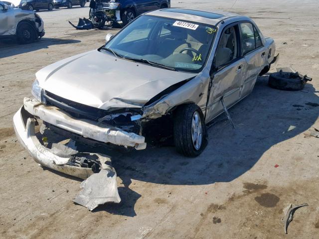 JM1BJ225020636091 - 2002 MAZDA PROTEGE DX WHITE photo 9