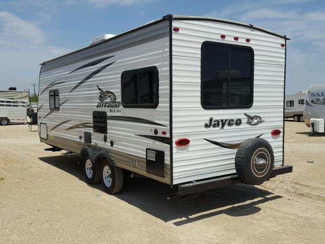 1UJBJ0BL4J17Z0623 - 2018 JAYCO JAY FLIGHT  WHITE photo 3