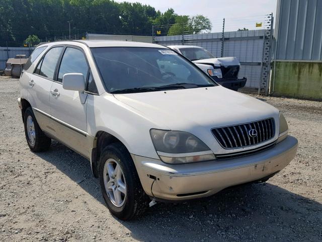 JT6HF10U8X0025191 - 1999 LEXUS RX 300 WHITE photo 1