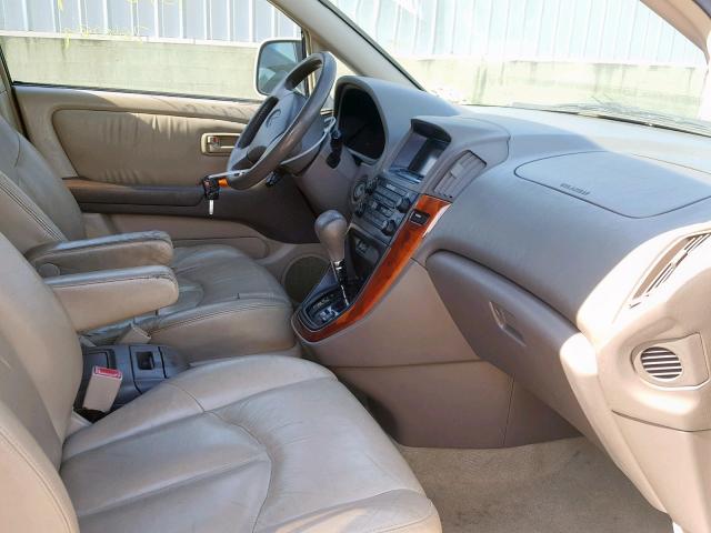 JT6HF10U8X0025191 - 1999 LEXUS RX 300 WHITE photo 5