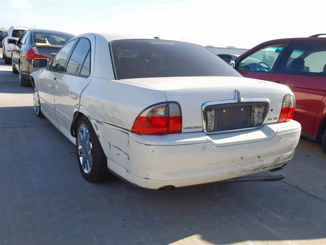 1LNHM87A15Y658063 - 2005 LINCOLN LS WHITE photo 3