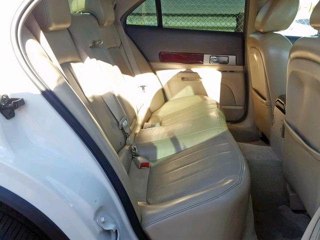 1LNHM87A15Y658063 - 2005 LINCOLN LS WHITE photo 6