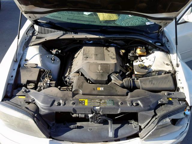 1LNHM87A15Y658063 - 2005 LINCOLN LS WHITE photo 7