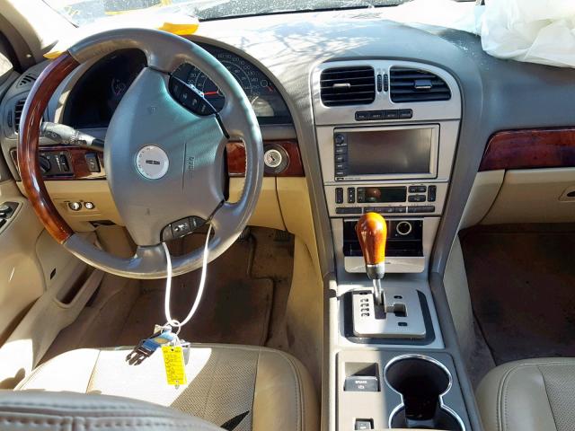 1LNHM87A15Y658063 - 2005 LINCOLN LS WHITE photo 9