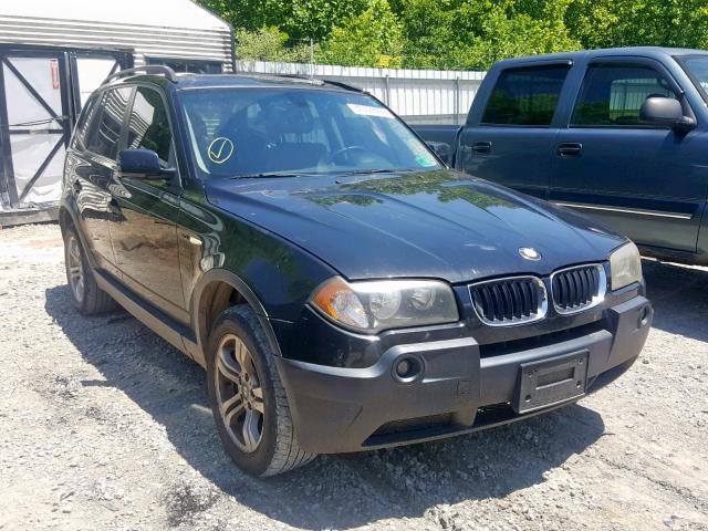 WBXPA93485WD16691 - 2005 BMW X3 3.0I BLACK photo 1