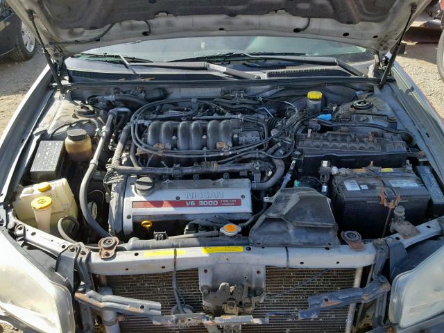 JN1CA31D31T809959 - 2001 NISSAN MAXIMA GXE GRAY photo 7