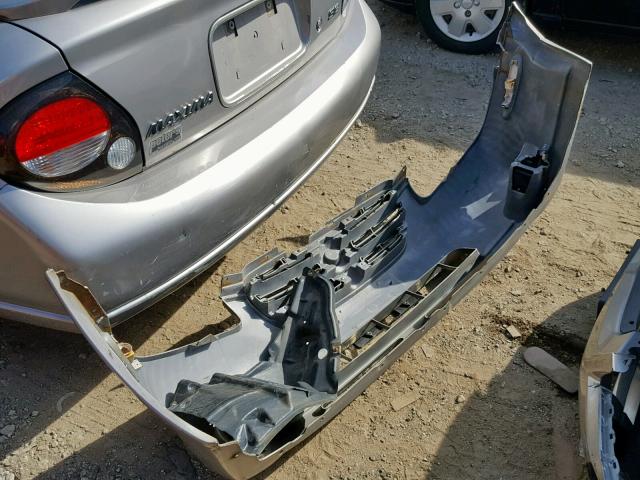 JN1CA31D31T809959 - 2001 NISSAN MAXIMA GXE GRAY photo 9