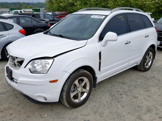 3GNFL4E52CS546865 - 2012 CHEVROLET CAPTIVA SP WHITE photo 2