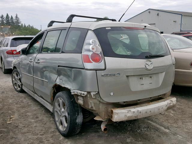 JM1CR193770131569 - 2007 MAZDA 5 SILVER photo 3