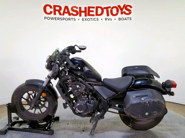 MLHPC5602H5000653 - 2017 HONDA CMX500 BLACK photo 5