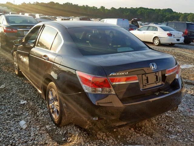 1HGCP2F46CA213226 - 2012 HONDA ACCORD LXP BLACK photo 3