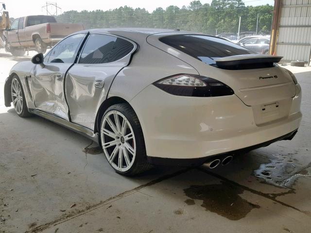 WP0AB2A76BL061327 - 2011 PORSCHE PANAMERA S WHITE photo 3