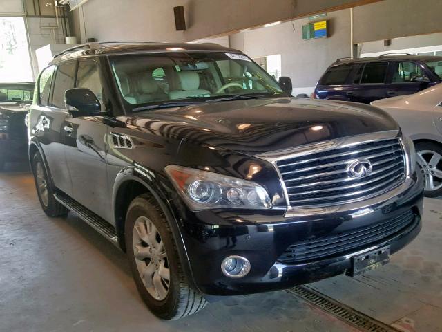 JN8AZ2NC4B9302855 - 2011 INFINITI QX56 BLACK photo 1