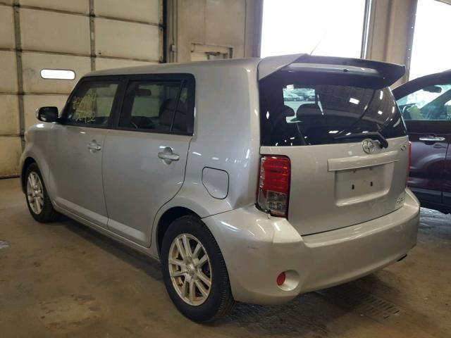 JTLZE4FE2C1146891 - 2012 TOYOTA SCION XB 银色 照片 3