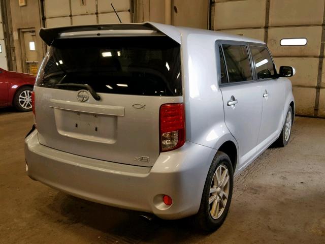 JTLZE4FE2C1146891 - 2012 TOYOTA SCION XB 银色 照片 4