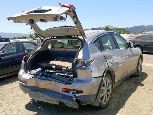 JNKAJ09E48M300532 - 2008 INFINITI EX35 BASE GOLD photo 4