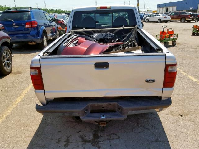 1FTYR44E32PB09231 - 2002 FORD RANGER SUP SILVER photo 6