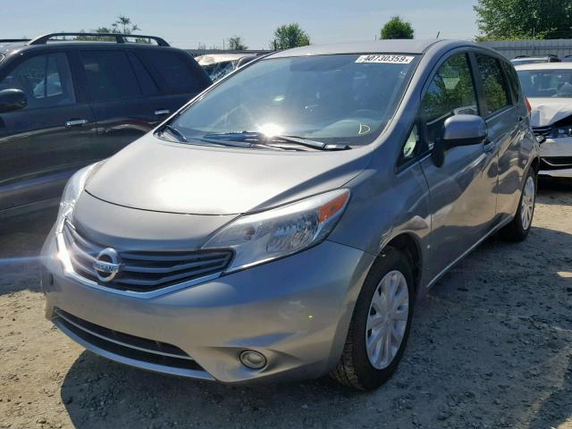 3N1CE2CP3EL356720 - 2014 NISSAN VERSA NOTE GRAY photo 2