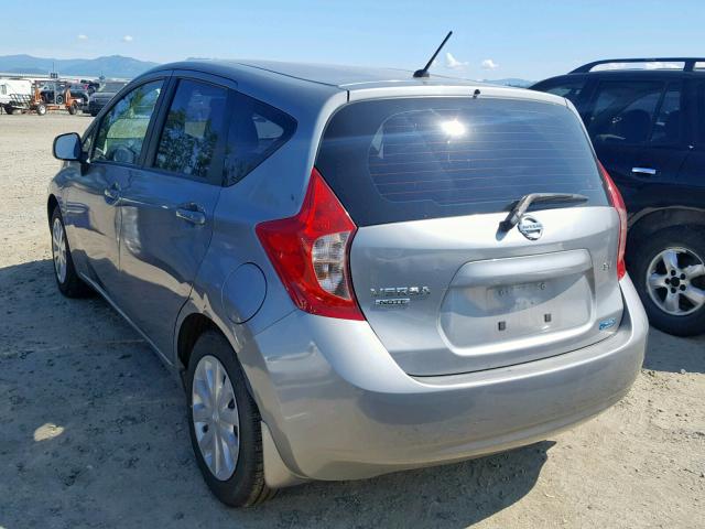 3N1CE2CP3EL356720 - 2014 NISSAN VERSA NOTE GRAY photo 3