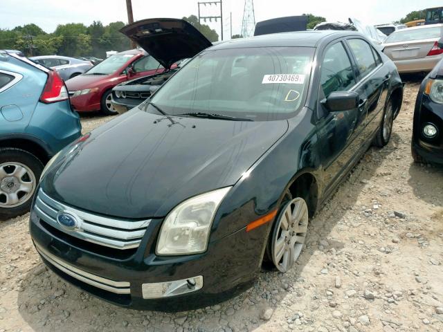 3FAHP08157R106374 - 2007 FORD FUSION SEL BLACK photo 2