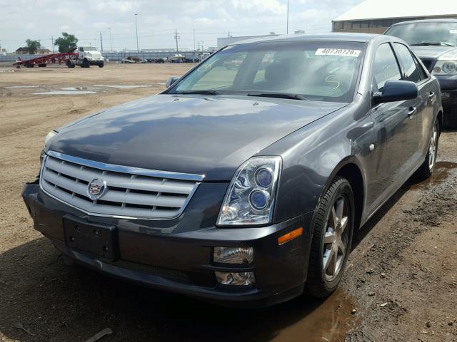 1G6DW677970122164 - 2007 CADILLAC STS BLUE photo 2