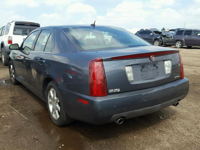 1G6DW677970122164 - 2007 CADILLAC STS BLUE photo 3