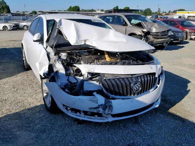 2G4GK5EX6G9155630 - 2016 BUICK REGAL WHITE photo 1