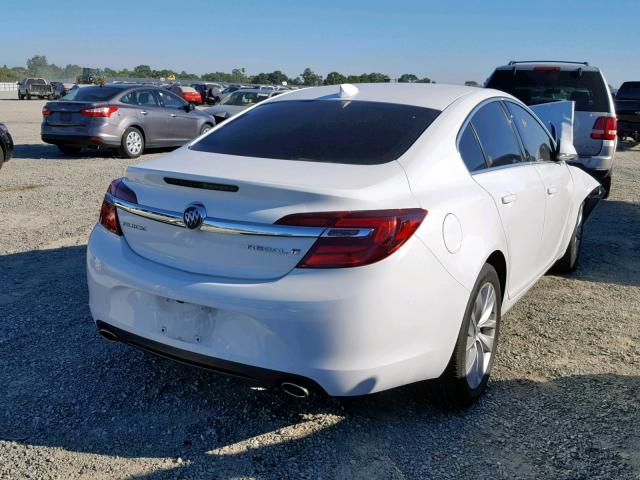 2G4GK5EX6G9155630 - 2016 BUICK REGAL WHITE photo 4