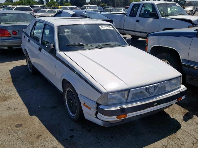 ZARDA1164K1112438 - 1989 ALFA ROMEO MILANO GOL WHITE photo 1