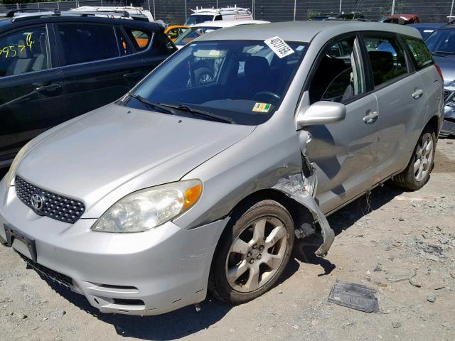 2T1KR32E13C078080 - 2003 TOYOTA MATRIX XR SILVER photo 2