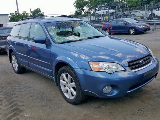 4S4BP62C277312106 - 2007 SUBARU OUTBACK OU BLUE photo 1