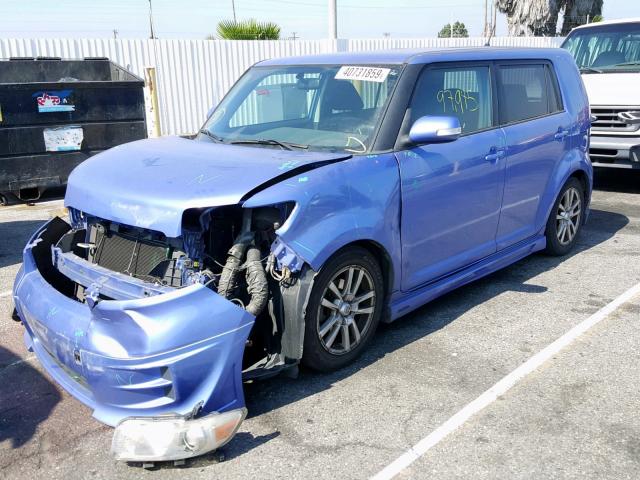 JTLZE4FE8A1110524 - 2010 TOYOTA SCION XB 蓝色 照片 2