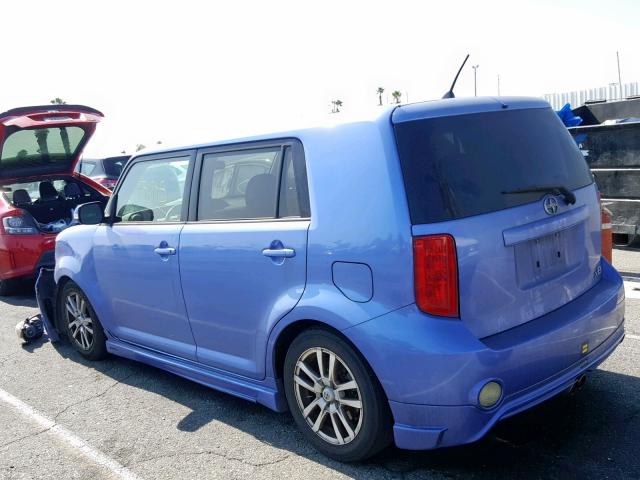 JTLZE4FE8A1110524 - 2010 TOYOTA SCION XB 蓝色 照片 3