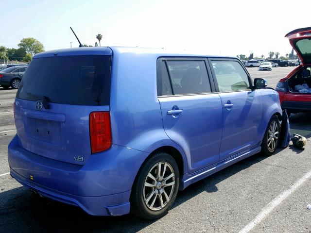 JTLZE4FE8A1110524 - 2010 TOYOTA SCION XB 蓝色 照片 4