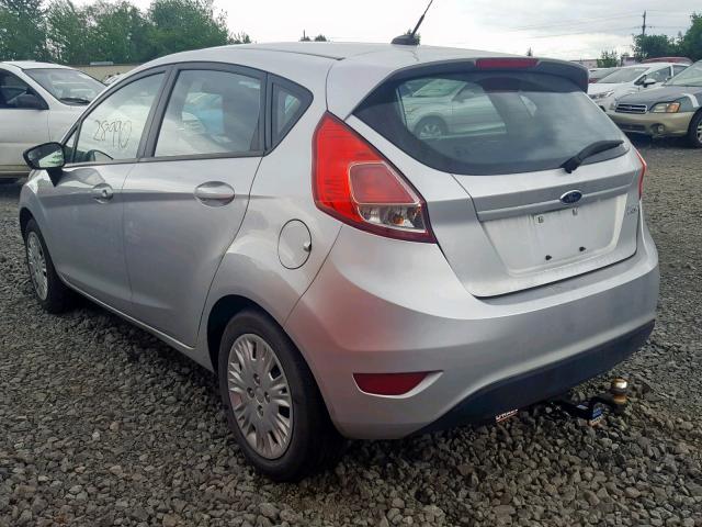 3FADP4TJ1EM180205 - 2014 FORD FIESTA S SILVER photo 3