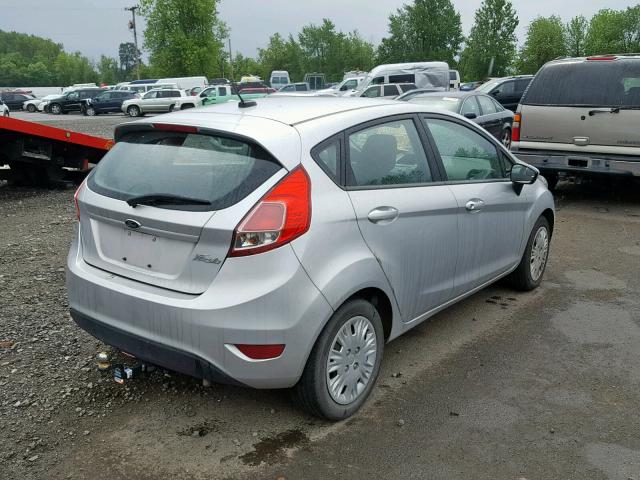 3FADP4TJ1EM180205 - 2014 FORD FIESTA S SILVER photo 4