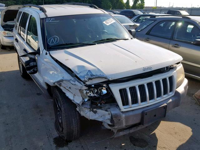 1J4GX48S34C359946 - 2004 JEEP GRAND CHER WHITE photo 1