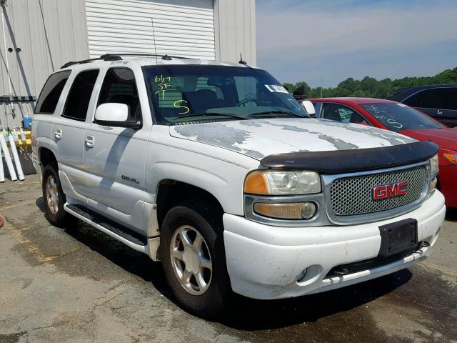 1GKEK63U43J142260 - 2003 GMC YUKON DENA WHITE photo 1