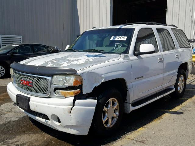 1GKEK63U43J142260 - 2003 GMC YUKON DENA WHITE photo 2