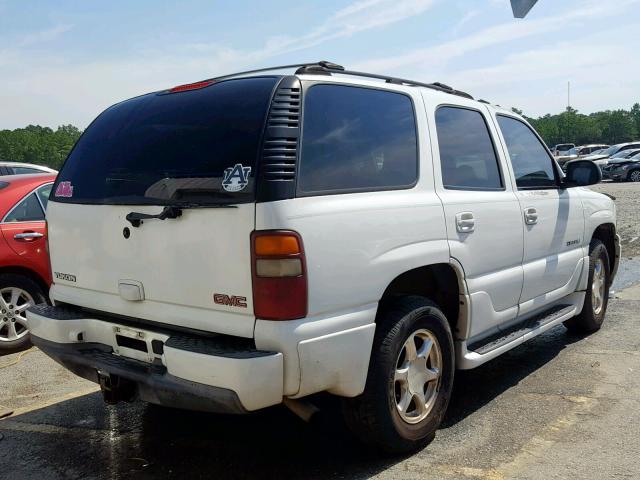 1GKEK63U43J142260 - 2003 GMC YUKON DENA WHITE photo 4