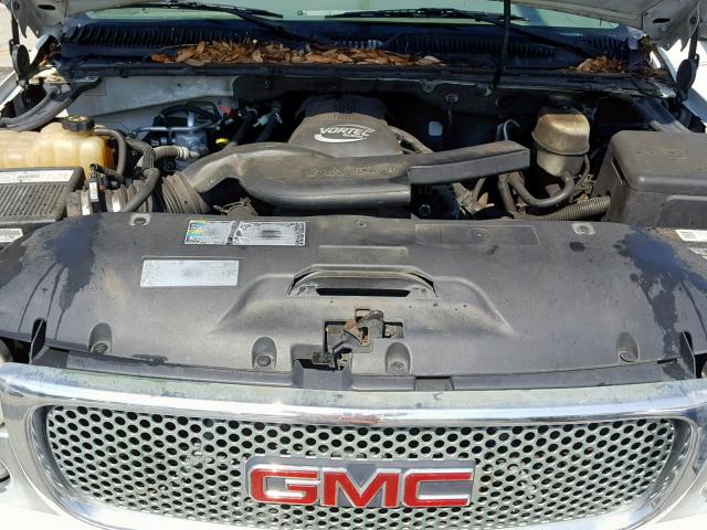 1GKEK63U43J142260 - 2003 GMC YUKON DENA WHITE photo 7