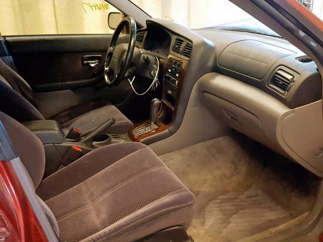 4S3BH635237304437 - 2003 SUBARU LEGACY L MAROON photo 5