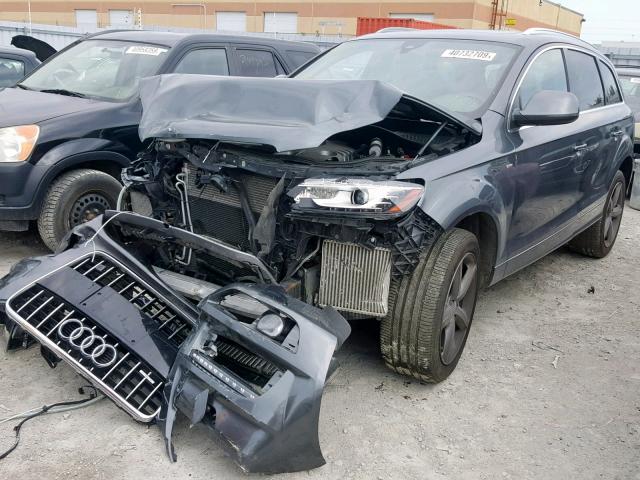 WA1WMCFE9FD004529 - 2015 AUDI Q7 TDI PRE GRAY photo 2