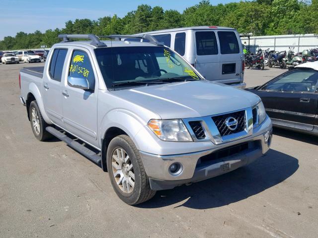 1N6AD0EV6AC437883 - 2010 NISSAN FRONTIER C SILVER photo 1